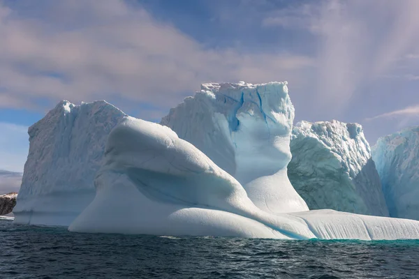 Viaja Por Nave Investigación Estudio Los Cambios Climáticos Climáticos Antártida — Foto de Stock