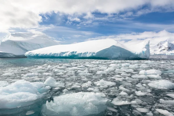 Podróż Statkiem Badań Badania Zmian Klimatycznych Pogodowych Antarktydzie Śnieg Ices — Zdjęcie stockowe