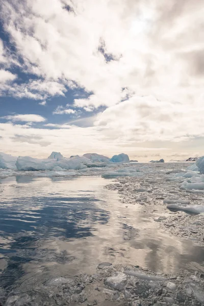 Viaje Pelo Navio Pesquisa Estudo Das Mudanças Climáticas Climáticas Antártida — Fotografia de Stock