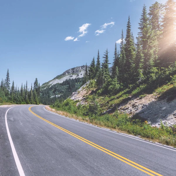 Amerika Temiz Otoban Yol — Stok fotoğraf