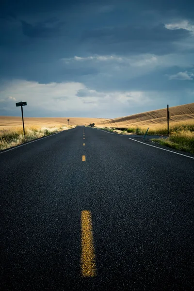 Amerika Temiz Otoban Yol — Stok fotoğraf