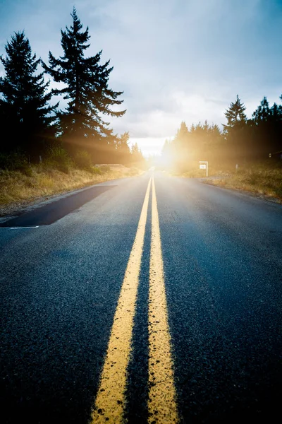 Clean Highway Road America — Stock Photo, Image