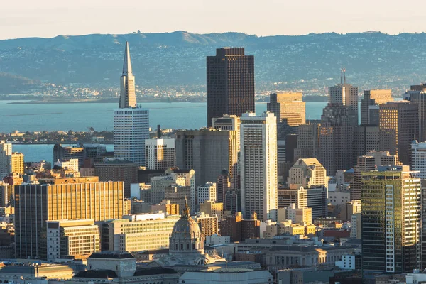 Skyline San Francisco Stany Zjednoczone Ameryki — Zdjęcie stockowe