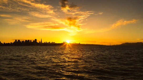 Skyline San Francisco Estados Unidos — Foto de Stock