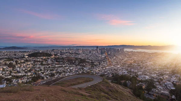 Skyline San Francisco Stany Zjednoczone Ameryki — Zdjęcie stockowe