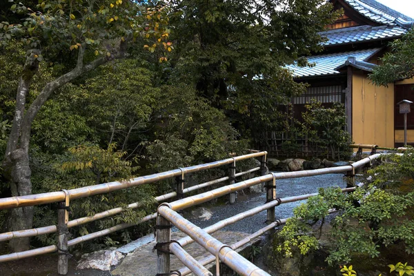 Kinkakuji Jeden Nejznámějších Japonských Památek Zlatý Chrám Kjóta Japonsko — Stock fotografie