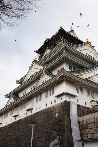 Hiroshima Kasteel Beroemde Tempel Van Japan — Stockfoto