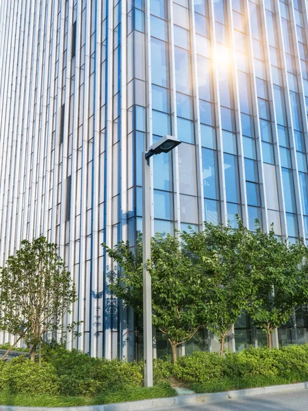 Bürogebäude Und Grün China — Stockfoto