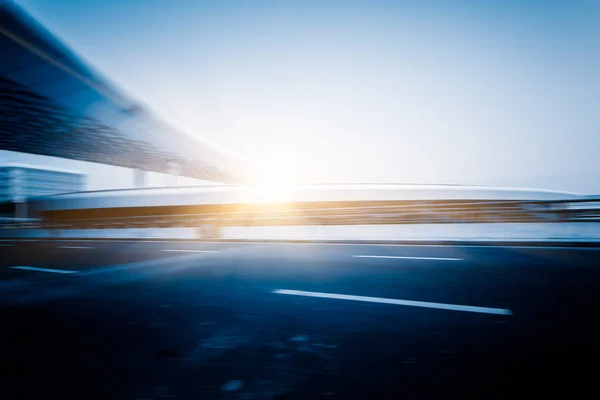 Motion Traffic Shenzhen Airport — Stock Photo, Image