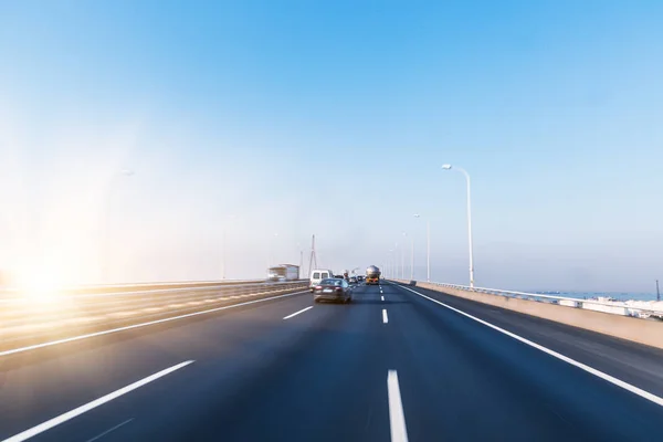 Entrega Caminhões Pesados Conceito Transporte Logístico — Fotografia de Stock