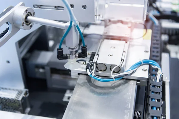 Robot Vacuum Suckers Picks Item Conveyor Manufacture Factory — 스톡 사진