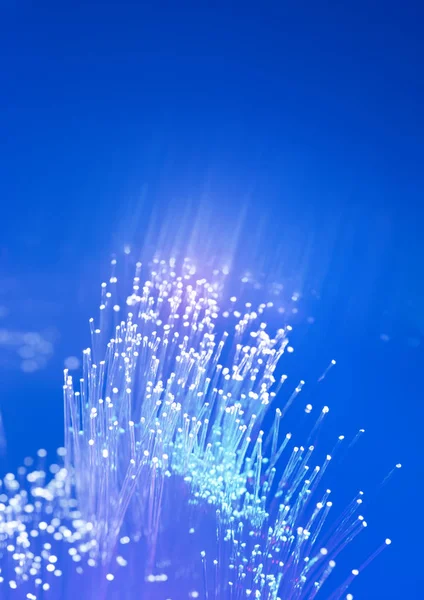 Fiber Optic Nätverket Linje Kabel Bakgrund — Stockfoto