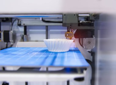 3D printerlere harcama maddeler nesneyi yazdırma