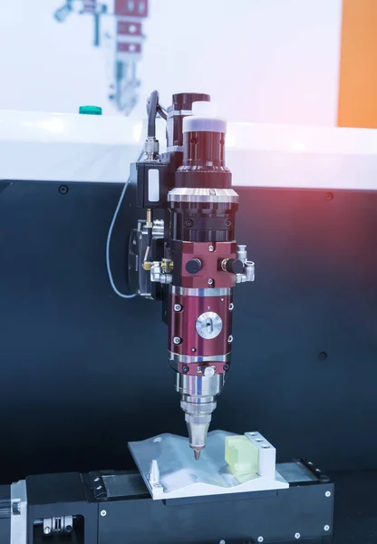Lasersnijmachine Controller Door Cnc Programma — Stockfoto