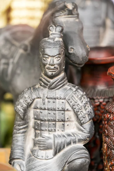 Terracota Figura Exército China — Fotografia de Stock