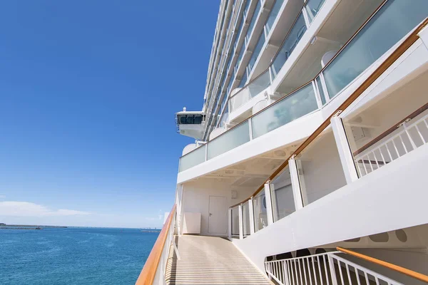 Captains Bridge Luxury Cruise Ship — Stock Photo, Image