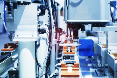 Robot vizyon sensör kamera sistemi telefon intellegence fabrikasında