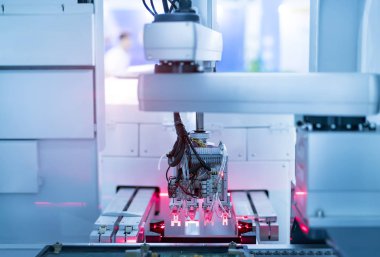 Robot vizyon sensör kamera sistemi telefon intellegence fabrikasında