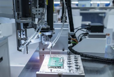 Robot vizyon sensör kamera sistemi telefon intellegence fabrikasında