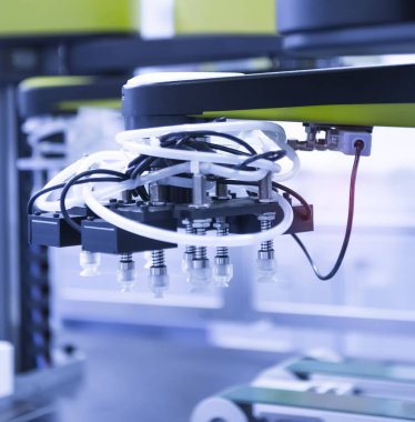 endüstriyel makine de obotic pnömatik piston lu enayi ünitesi, otomasyon basınçlı hava fabrikası üretimi