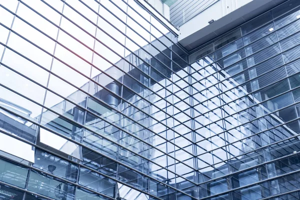 Detalles Arquitectura Edificio Moderno Fachada Vidrio Fondo Empresarial —  Fotos de Stock