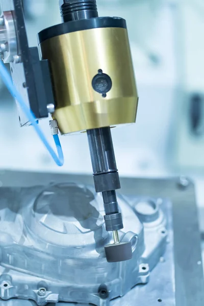 Robotic Werktuigmachines Industriële Vervaardiging Plant Smart Factory Industrie Concept — Stockfoto
