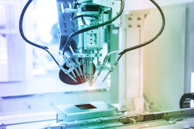 Robot lehim lehimleme çok katmanlı panosunda kullanılan ve durumda koruyucu