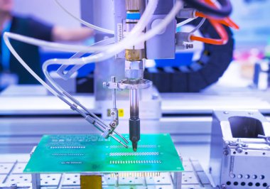 Robot lehim lehimleme çok katmanlı panosunda kullanılan ve durumda koruyucu