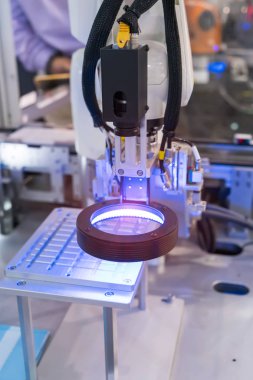 Robot vizyon sensör kamera sistemi telefon intellegence fabrikasında