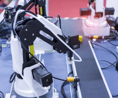 Robot vizyon sensör kamera sistemi telefon intellegence fabrikasında