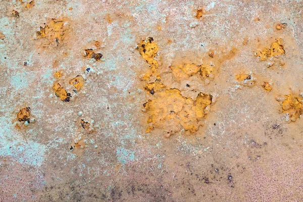 Metal Texture Blue Paint Rust — Stock Photo, Image