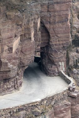 Guoliang duvar karayolu asmak, Hui ilçe, Henan eyaleti, Çin