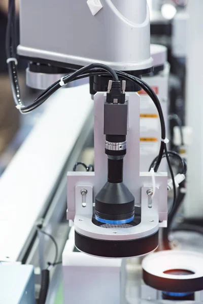 Système Caméra Capteur Vision Robotique Dans Usine Intellegence — Photo