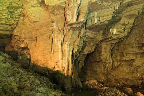 Teng Longas Cavernas Lichuan Hubei Provine China — Fotografia de Stock
