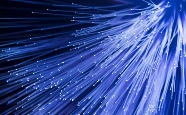 Fiber optik ışıklar soyut arkaplan