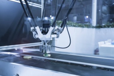 Endüstriyel makinede robotik pnömatik piston emici ünitesi, otomasyon sıkıştırılmış hava fabrikası üretimi