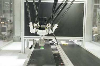 Endüstriyel makinede robotik pnömatik piston emici ünitesi, otomasyon sıkıştırılmış hava fabrikası üretimi