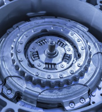 modern güçlü araba motoru bölümü