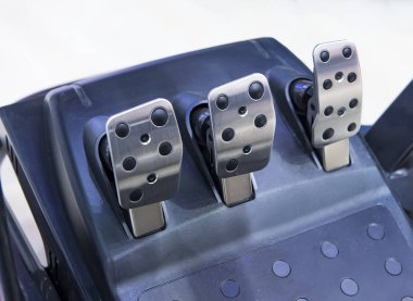 Oyun alüminyum Araba Ayak Pedalları