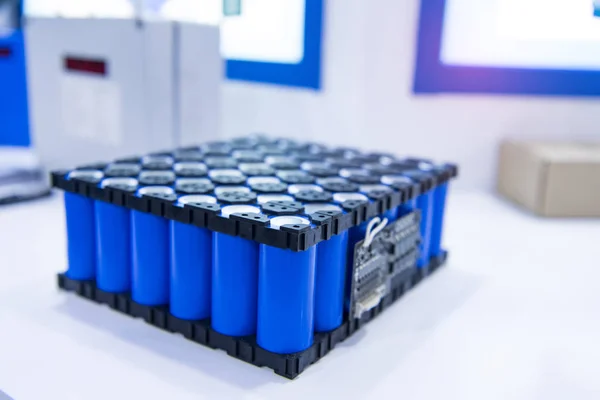 Lithium Ion Industrial High Current Batteries — Stock Photo, Image