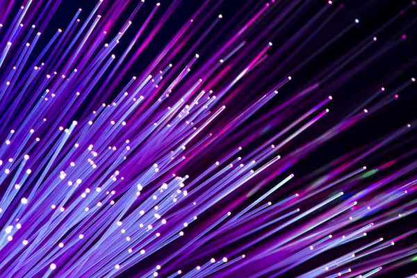Fiber Optics Lights Abstract Background — Stock Photo, Image