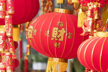 Geleneksel Çin kırmızı feneri