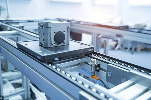 Automated Manufacturing Assembly Metal Production — Stock Photo, Image