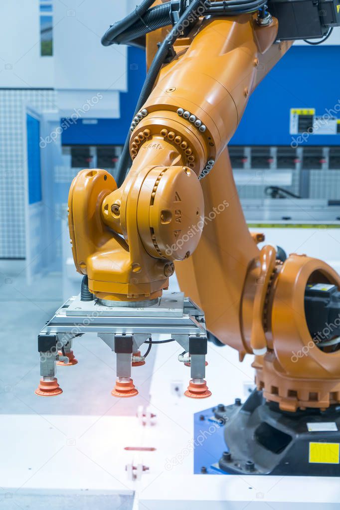 Robotic and Automation system control application on automate robot arm