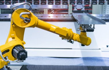 endüstriyel makinede robotik pnömatik piston emici ünitesi, otomatik