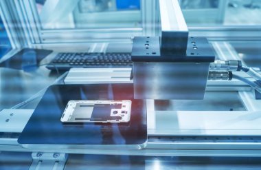 otomatik görme sensörü makine ölçmek alüminyum mobil fon