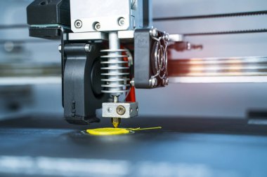 3D yazıcı veya katkı üretimi ve Robotik Otomasyon teknolojisi