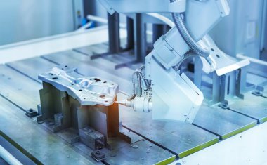 endüstriyel üretim fabrikasında otomatik takım tezgahı,Smart f