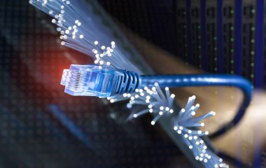 yüksek teknolojili ağ kablosu renk arkaplanı