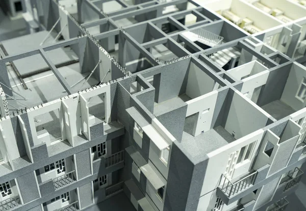 Ev yapımı ve yenileme. Şehir planlama. Yapısal konstrüktç — Stok fotoğraf